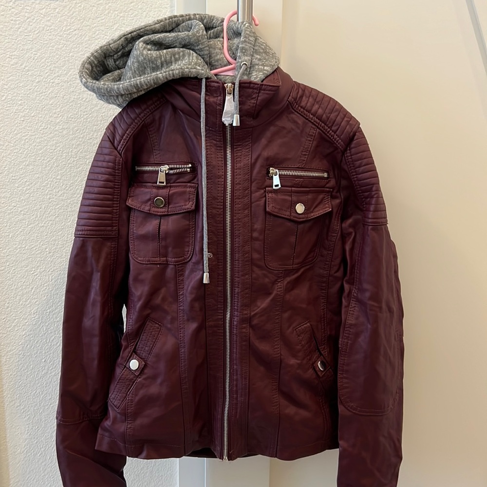 Pleather jacket